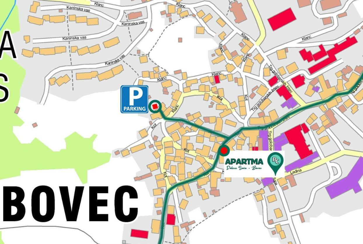 Apartment Bc Бовец Экстерьер фото